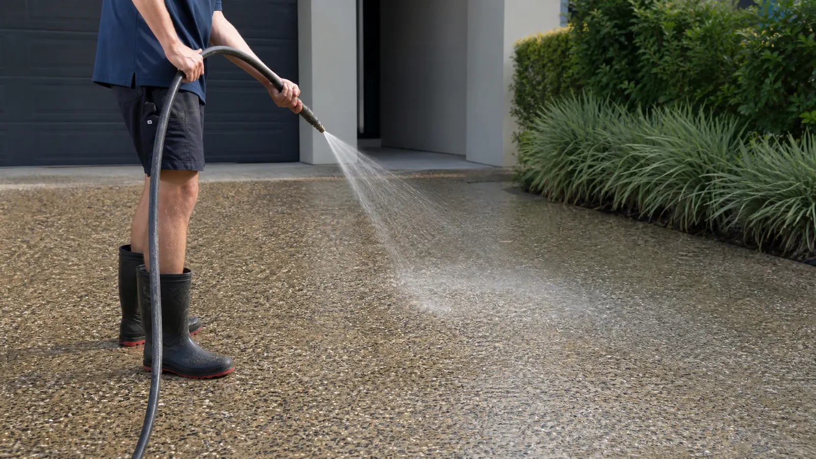 How to Clean and Maintain Exposed Aggregate Surfaces
